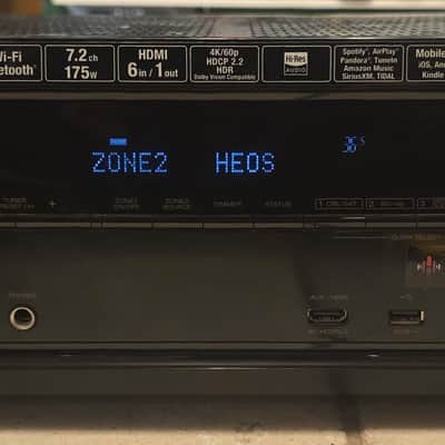 Denon AVR-X1400H 7.2 Channel Receiver, Dolby Atmos, AirPlay 2, HEOS image 2