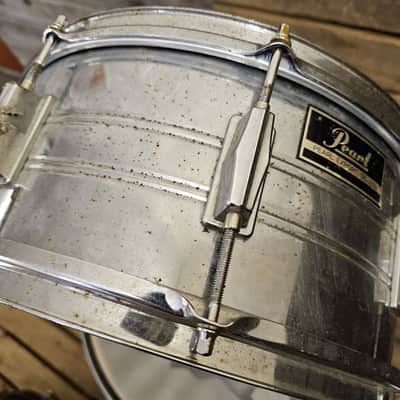 Drum Kit Pearl Export, Brushed Chrome 1980s USED! RKPXV050325 image 5
