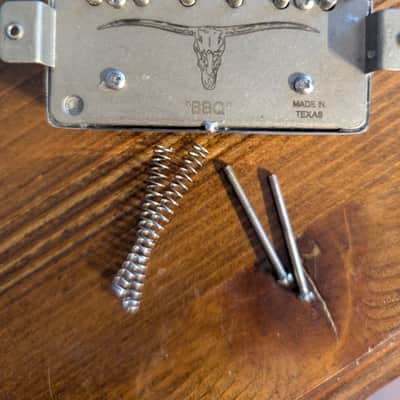 Rio Grande BBQ "BARBEQUE BUCKER" Humbucker Bridge Pickup, 2 Conductor, G-Spaced 2013 - Nickel image 3