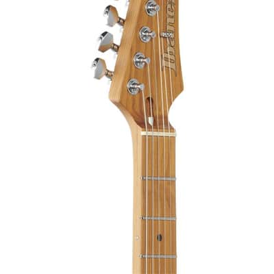 Ibanez Prestige AZ2402 Electric Guitar with Case Pearl White Flat image 4