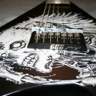 666 Strings Custom Shop Deamon 7 string image 1