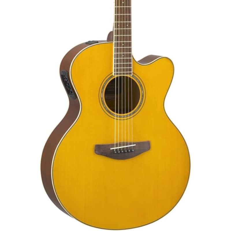 Yamaha CPX600-VT Medium Jumbo Acoustic Electric Guitar Vintage Tint B-Stock W/Yamaha Warranty image 1