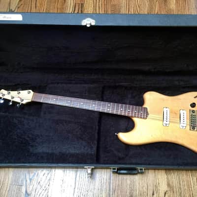 1981 Veillette Citron Shark Baritone Guitar image 11