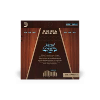 DAddario NB 1253 Nickel Bronze Acoustic image 3