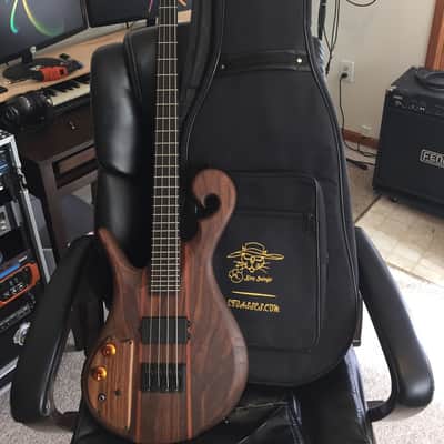 Carl Thompson Bass guitar Semi-Frills Scroll 32" Scale 2017 MINT Lefty left handed image 12