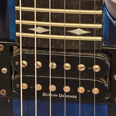 B.C.Rich Mockingbird ST 2008 Blue Electric Guitar Floyd/Dimarzio Ready To Play image 6