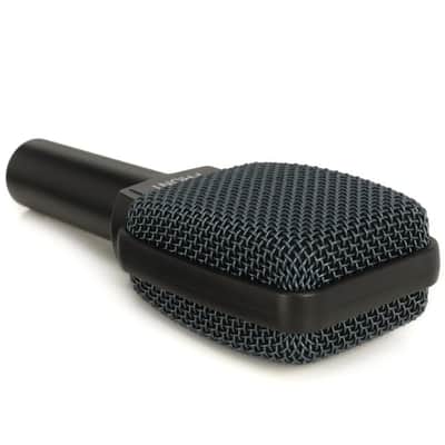 Liquid Audio Sennheiser E 906 Supercardioid Dynamic Instrument Microphone Bundle w/Pig Hog PHM10 8mm Mic Cable Polishing Cloth image 4