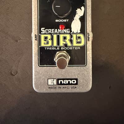 Electro-Harmonix Screaming Bird Treble Booster Pedal | Reverb