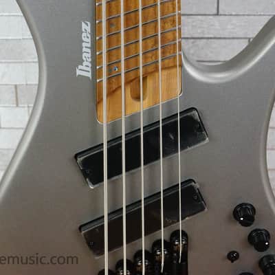 Ibanez EHB1005SMS-MGM Bass Workshop - Metallic Gray Matte image 5