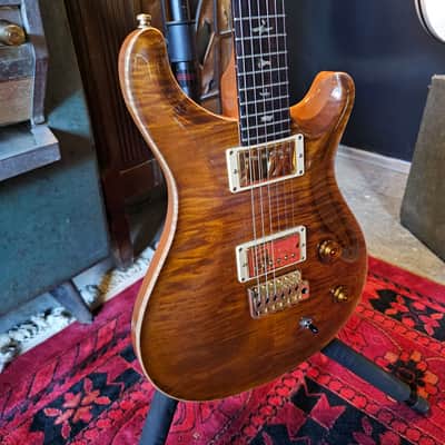 2001 PRS Custom 22 Tremolo Amber image 4