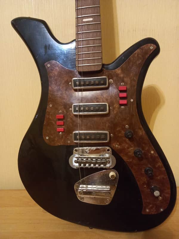 Aelita Electric Guitar USSR Russian Soviet Vintage image 1
