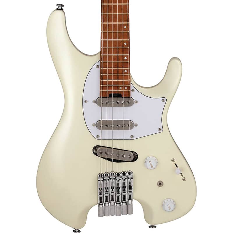 Ibanez ICHI10-VWM Ichika Nito Signature Headless Guitar - Vintage White Matte image 1