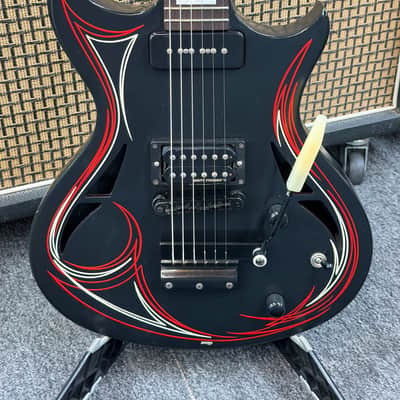 Gibson N-225 2013 - Ebony with Pinstripe image 1