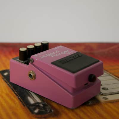Boss HF-2 Hi Band Flanger (Green Label) Pink image 3