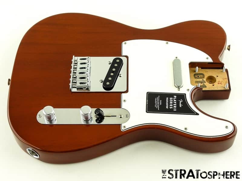Fender Player II Telecaster Tele LOADED BODY Chambered Mahogany Mocha image 1