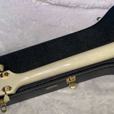 NEW ! Gibson Custom Shop Historic '54 Les Paul Custom Reissue Dealer Select - P-90's Staple Pick-Up - TV White - VOS - Authorized Dealer - 9.3 lbs - G07164 image 11
