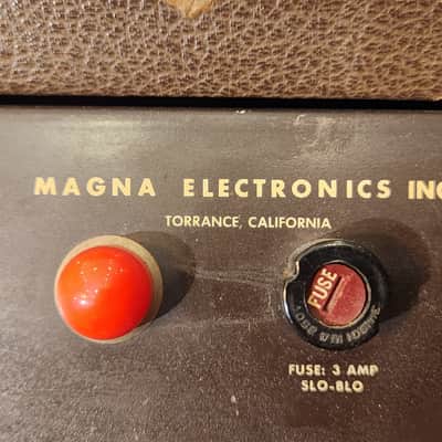 Vintage 1950s Magnatone Model 280 Custom 200 Series 2-Channel 50-Watt 2x12" Guitar Combo image 15
