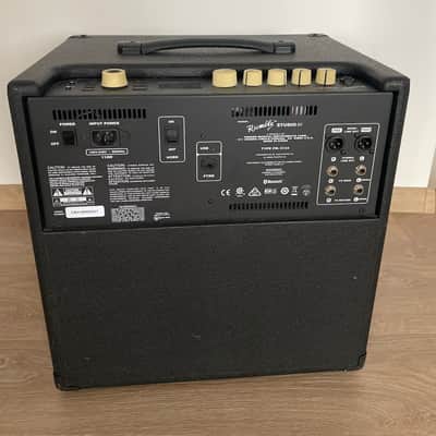 Fender Rumble Studio 40-Watt 1x10" Bass Combo 2018 - Present - Black image 3