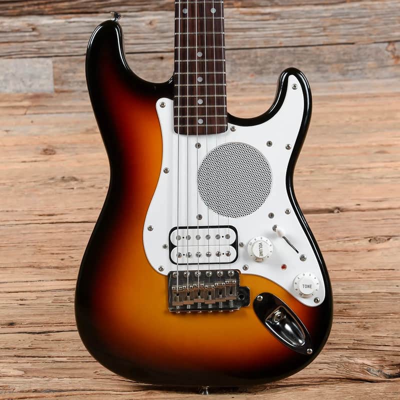 Fender ST-Champ Mini Stratocaster MIJ with Built In Speaker | Reverb