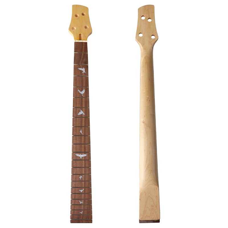 Canada Maple 4 Strings Bass Neck,22-Fret image 1