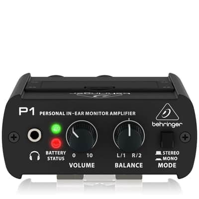 Behringer Powerplay P1 Personal In-ear Monitor Amplifier image 2