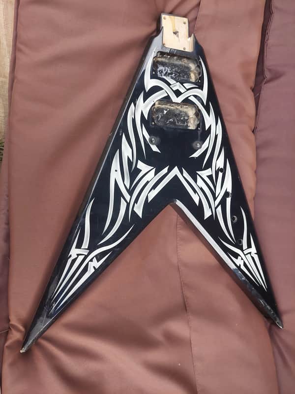 BC Rich KKV Signature series Kerry King Flying V Body Husk MIK Korea image 1