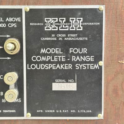 Pair of Vintage KLH Model Four 4 Classic Audiophile Speakers image 10