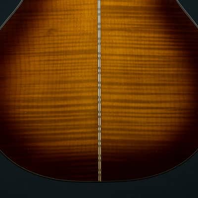 Martin GP Custom Flamed Maple and Sitka Spruce Full Body Ambertone Burst Grand Performance Used (2023) image 21