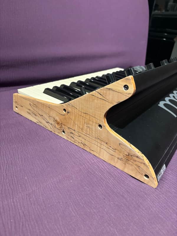 Moog Sub Phatty & Little Phatty、 Stag2 replacement side panels. " Aqua Timber Japanese Horse Chestnut A4 " Oil Gel Glossy finish. image 1