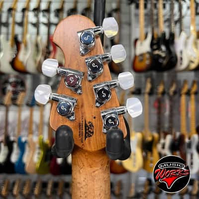 Music Man Axis Super Sport Hh Tremolo Olallieberry Quilt image 5