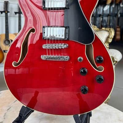 IBANEZ AS73 TCD 5b 04 Transparent Cherry Red image 5