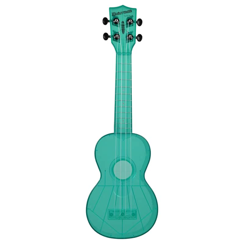 Kala KA-SWF-BL Fluorescent Waterman Series Ukulele image 1