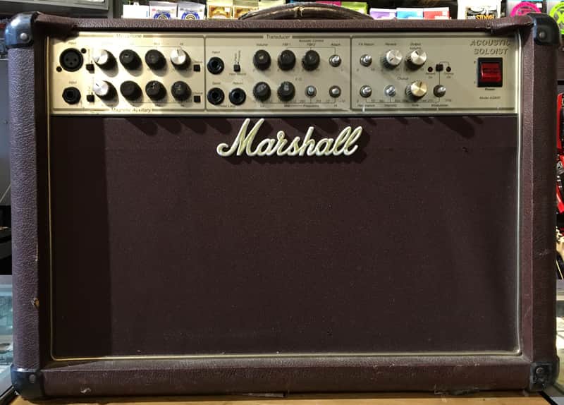 Marshall Acoustic Soloist AS80R 2-Channel 80-Watt 2x10 Marshall Acoustic Soloist AS80R 2-Channel 80-Watt 2x10