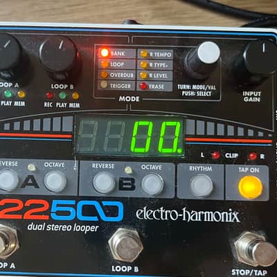 Electro-Harmonix 22500 Dual Stereo Looper 2015 - Present - Black image 1