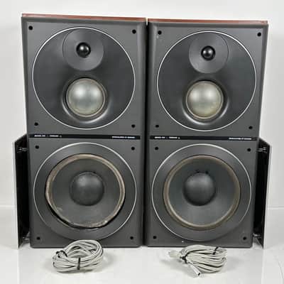 Vintage Bang & Olufsen Beovox S80 Speaker Pair image 1