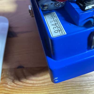 Boss CS-2 Compression Sustainer (Black Label) 1981 - 1986 - Blue image 10