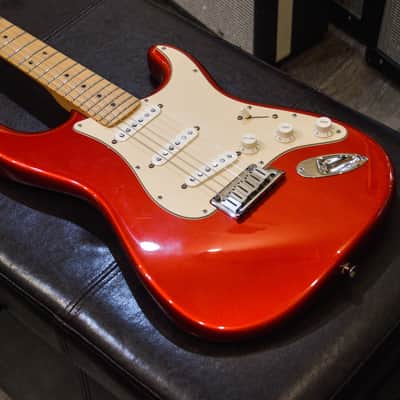 Fender 50th Anniversary American Series Stratocaster with Maple Fretboard 2004 - Chrome Red image 9