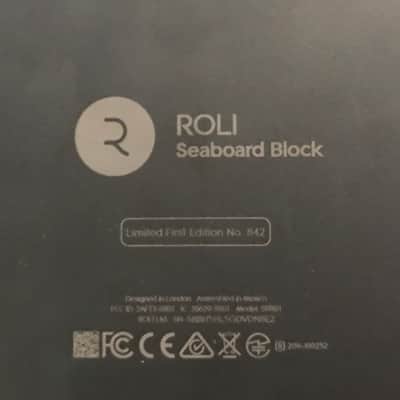 Limited Edition No. 842 ROLI Seaboard Block| License / Product Registration Code Included image 1
