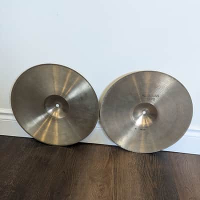 Sabian AA 14" Regular Hats 1980s image 13