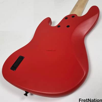 Marco Bass Guitars TFL-5 5-String 34.5" Satin Red Glockenklang - 9.84lbs image 21