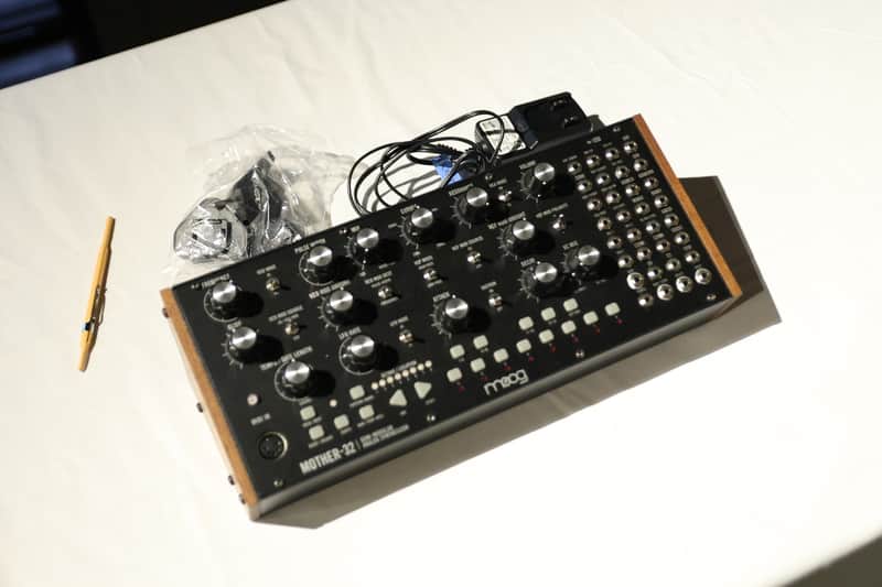 Moog Mother-32 Tabletop / Eurorack Semi-Modular Synthesizer 2015 - Present - Black image 1