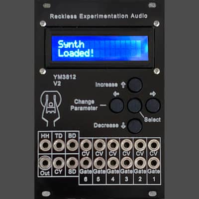 YM3812 V2 Eurorack module by Reckless Experimentation Audio image 1