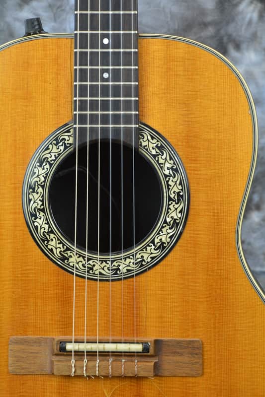 Late 60s Ovation 1624-4 Country Artist - Nylon String Acoustic/Electric Classical Guitar image 1