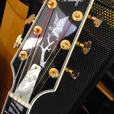 1999 Heritage Super Eagle Archtop Guitar - Antique Natural image 2