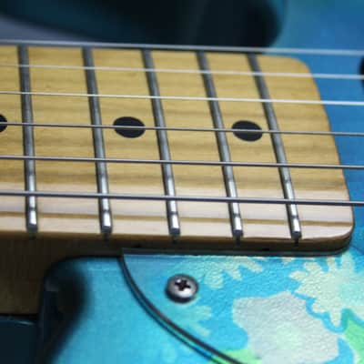 FENDER Telecaster TL69-85  2001 - Blue FLower - Japan Import image 7