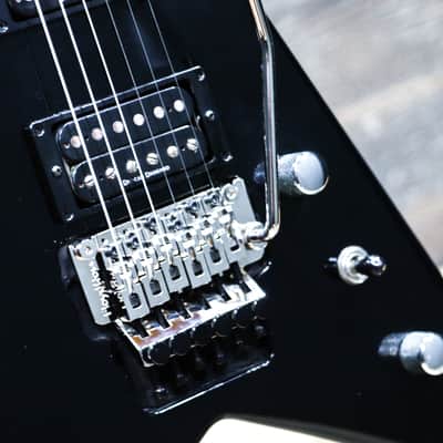 Jackson KV3 King V Black with Original Floyd Rose Bridge Electric Guitar w/Bag image 8