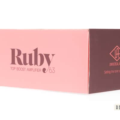Universal Audio UAFX Ruby ’63 Top Boost Amplifier image 8