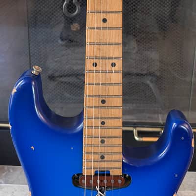 EVH Frankenstein Relic 2024 - Blueburst 3 Way Switch & Functioning Neck Pickup image 3