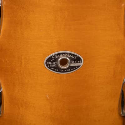 1970s Slingerland "New Rock" Maple Wood Drum Set image 10