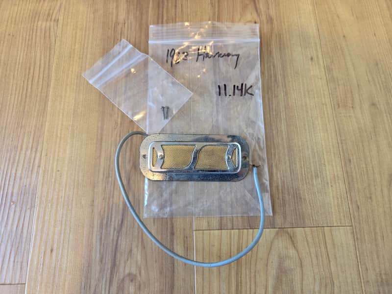 Vintage 1963 DeArmond Rowe Gold Foil Electric Guitar Pickup! image 1